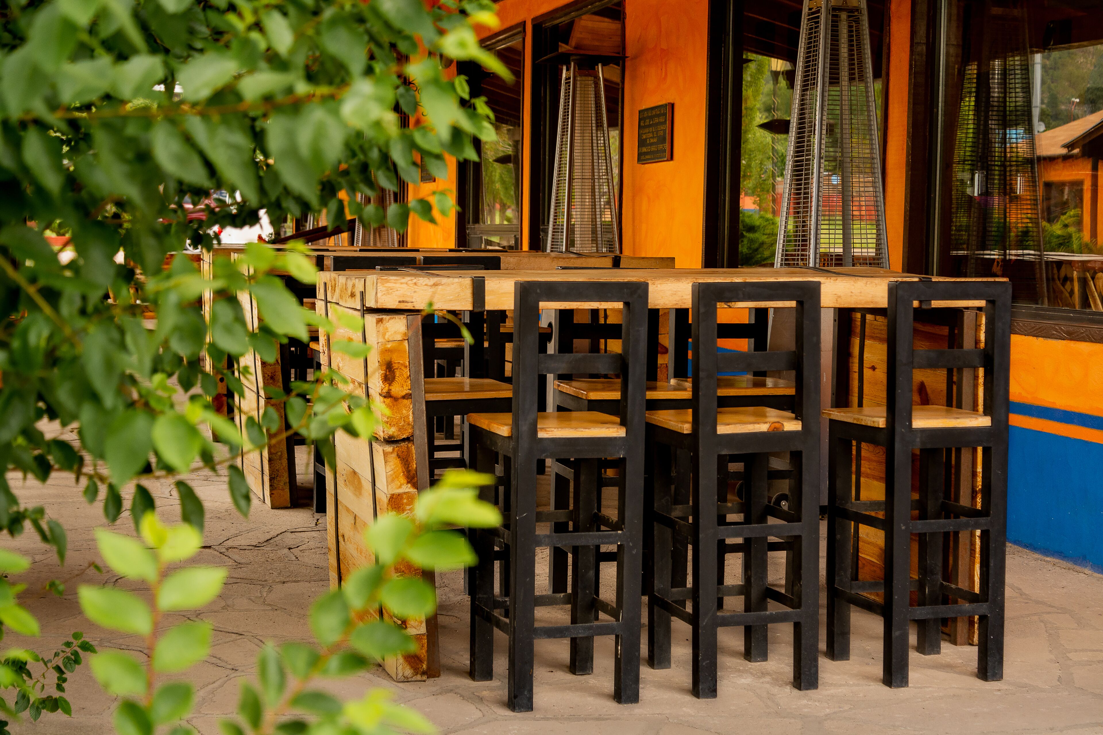 Frokost, lunsj og middag serveres, internasjonale retter 