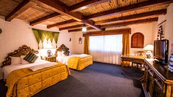 Deluxe Room, 2 Queen Beds | Down duvets, in-room safe, desk, blackout curtains