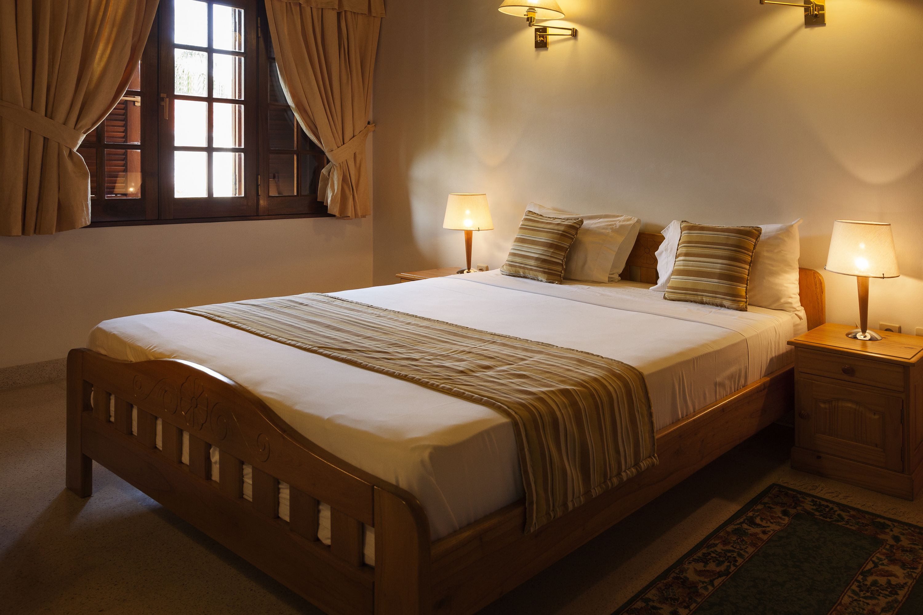 comfort double room, 1 double bed, garden view | 1 bedroom, premium bedding, down duvets, minibar