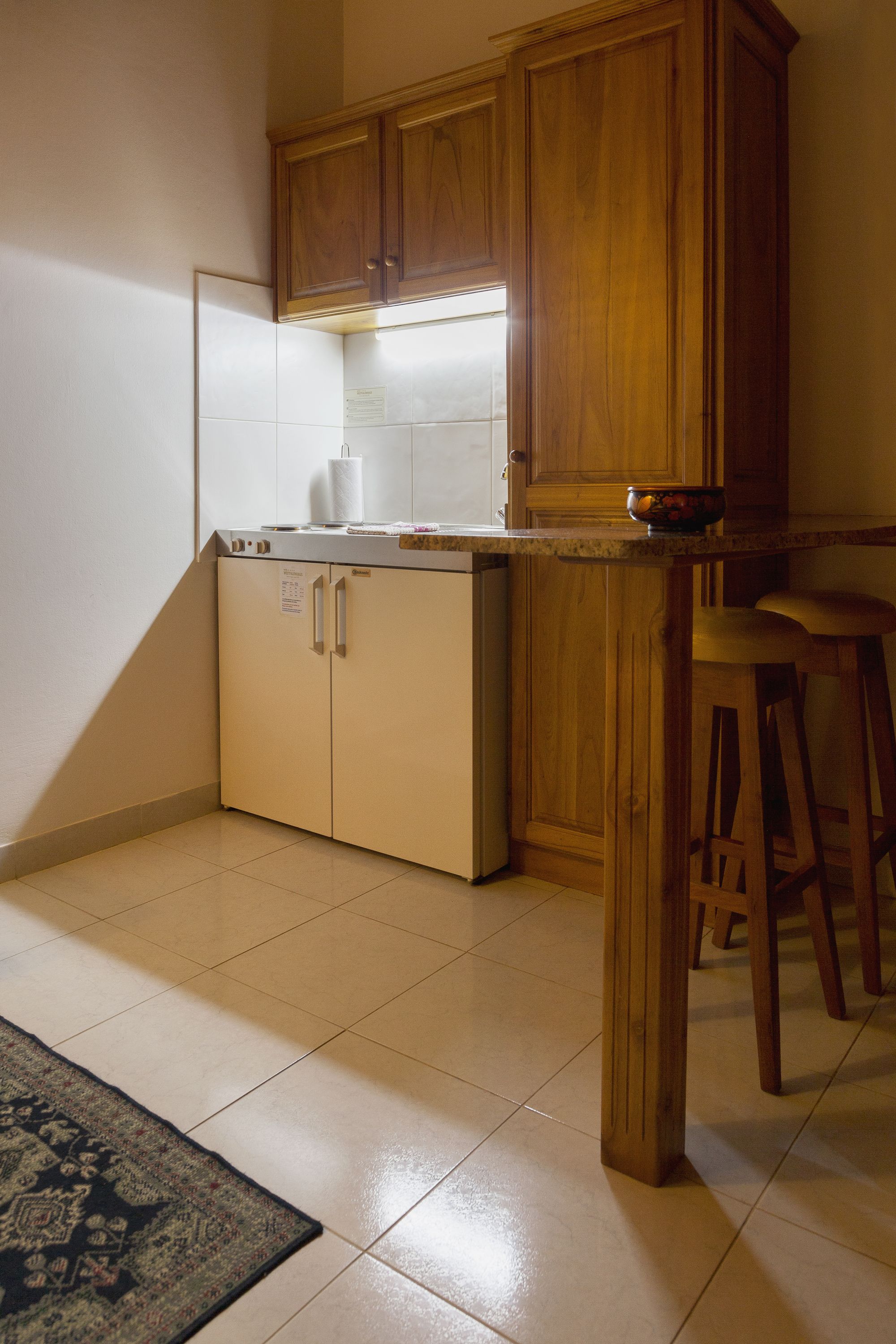 deluxe apartment, 1 double bed with sofa bed, garden view | private kitchenette | electric kettle