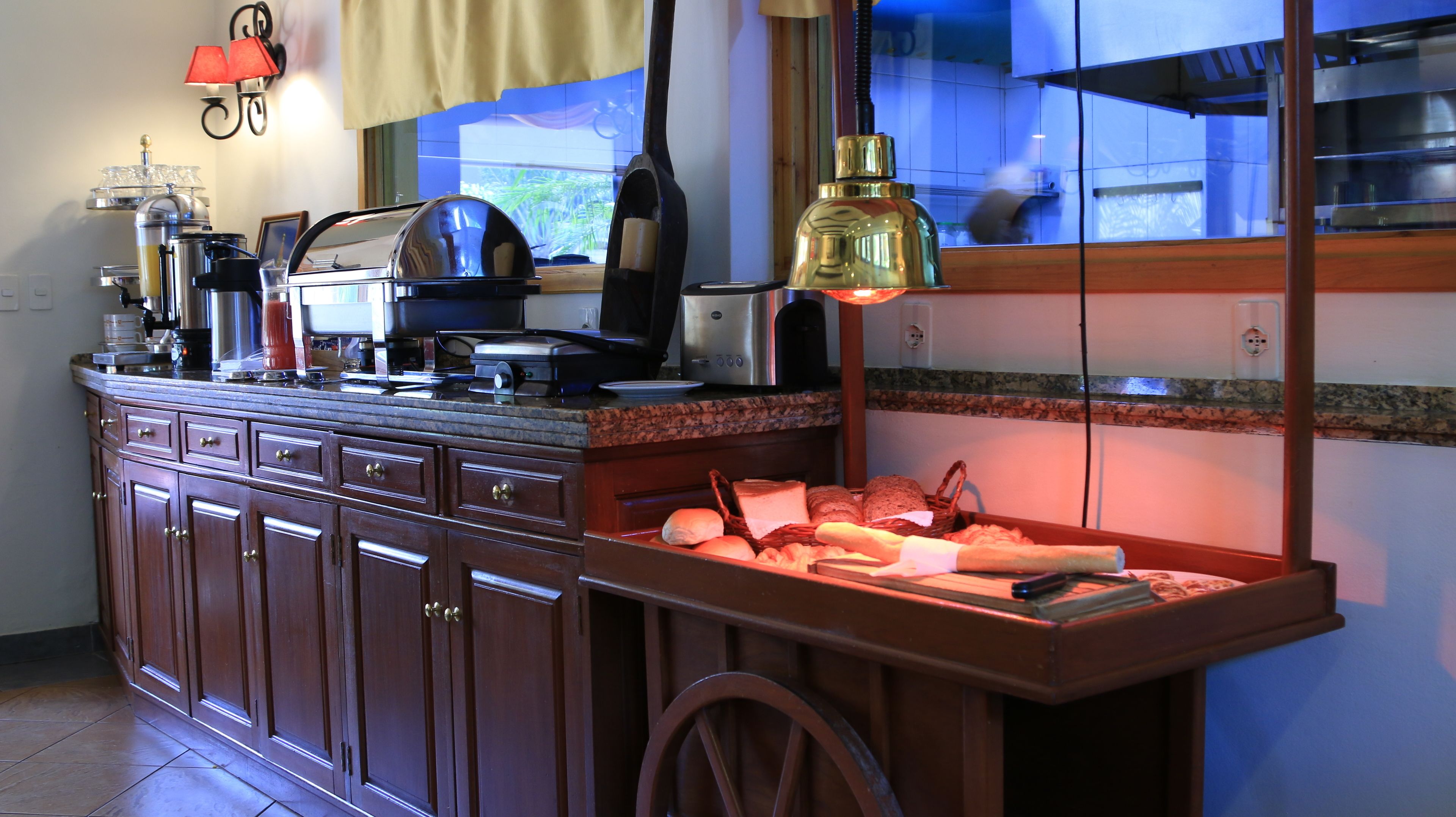 daily buffet breakfast (usd 9.50 per person)