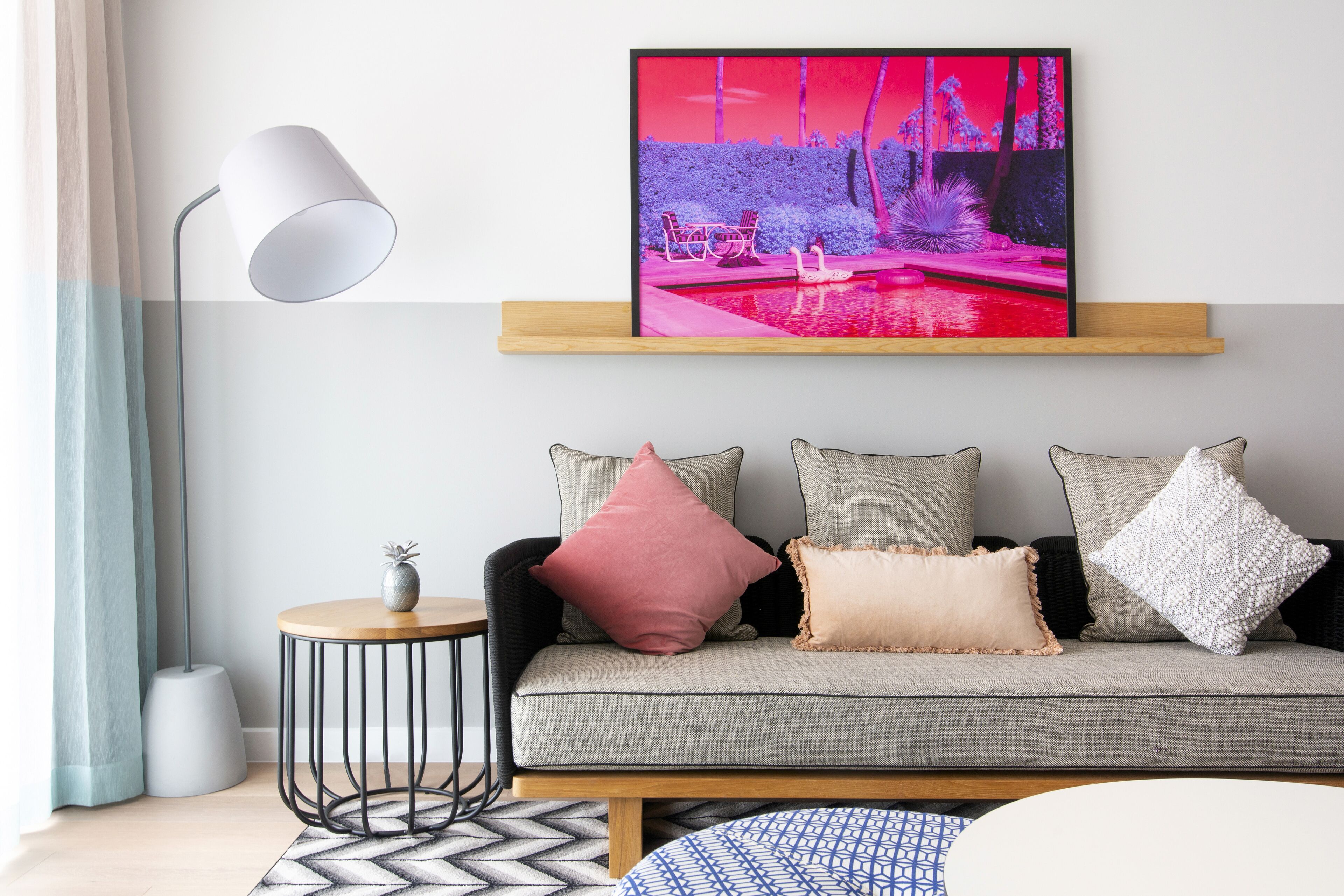 qt king suite- ocean view | minibar, in-room safe, blackout curtains, iron/ironing board