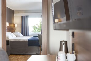 Familjerum - 2 dubbelsängar - icke-rökare (Standard) | Gratis wi-fi, sängkläder och väckarklockor