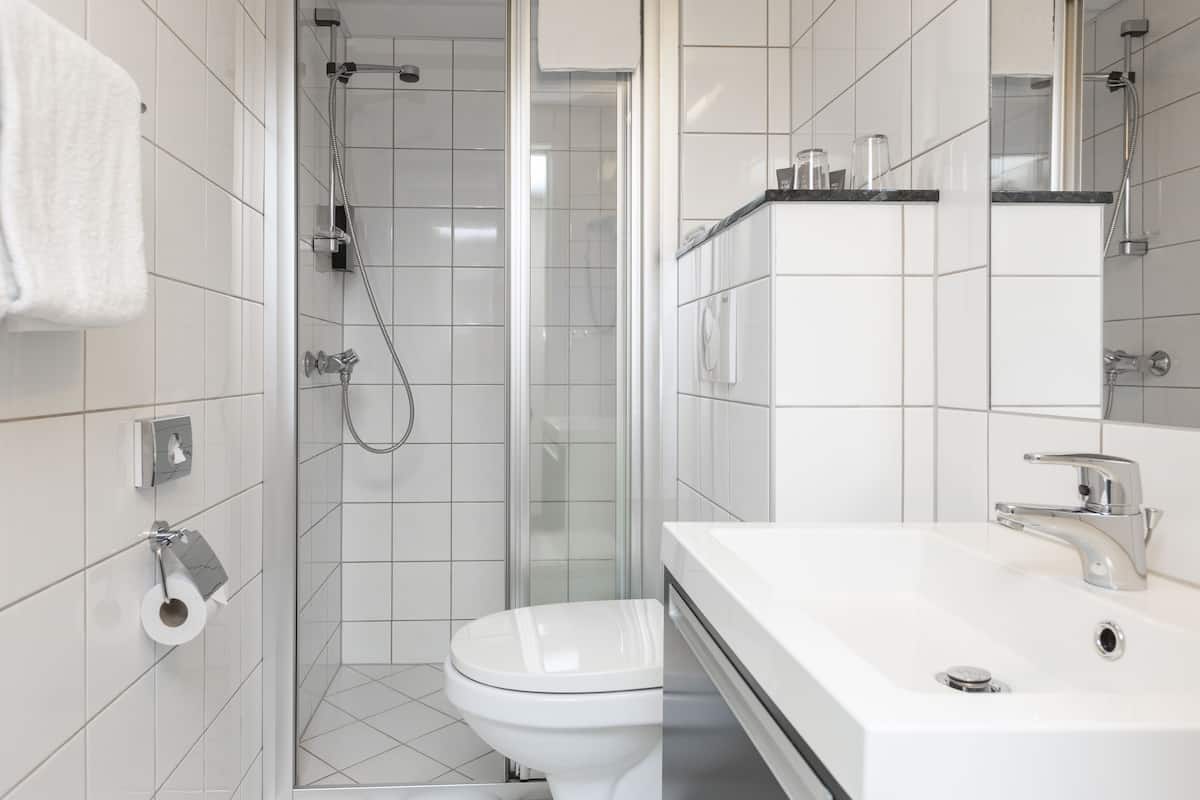 superior room, non smoking | bathroom | spring water bathtub, hair dryer, towels, soap