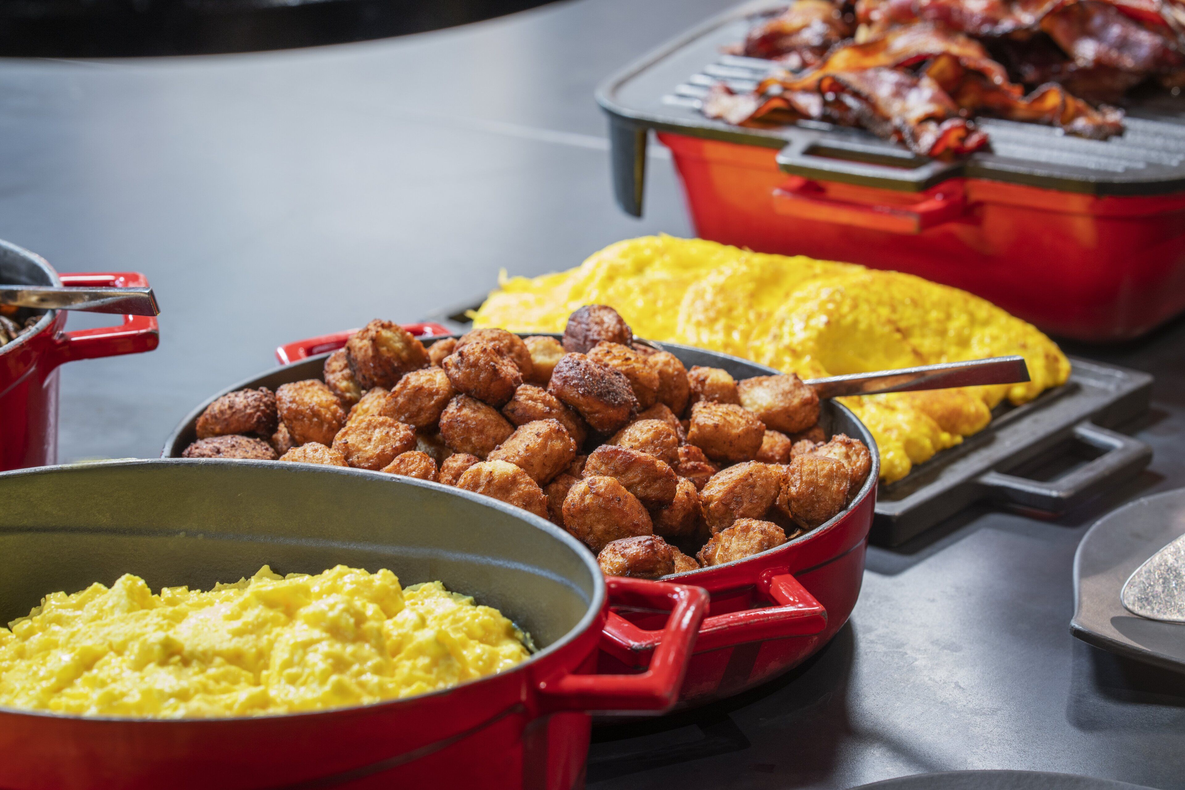 Gratis morgenmadsbuffet hver dag