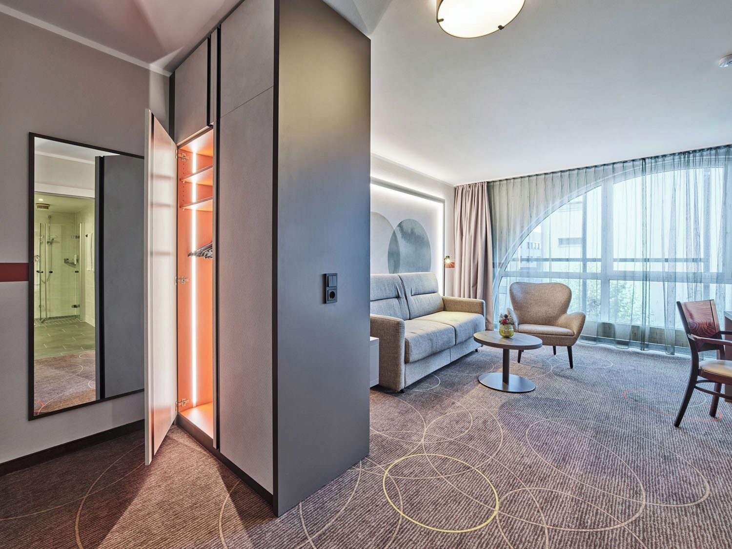 Suite, 2 Einzelbetten (Cozy Sitting Corner) | Allergikerbettwaren, Zimmersafe, Verdunkelungsvorhänge