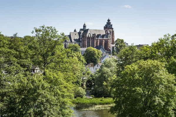 Uitzicht vanuit accommodatie