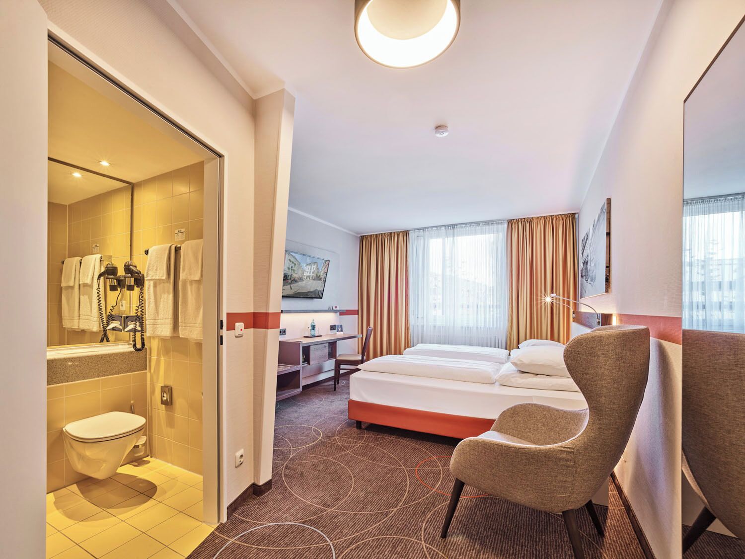 Comfort Room, 2 Single Beds