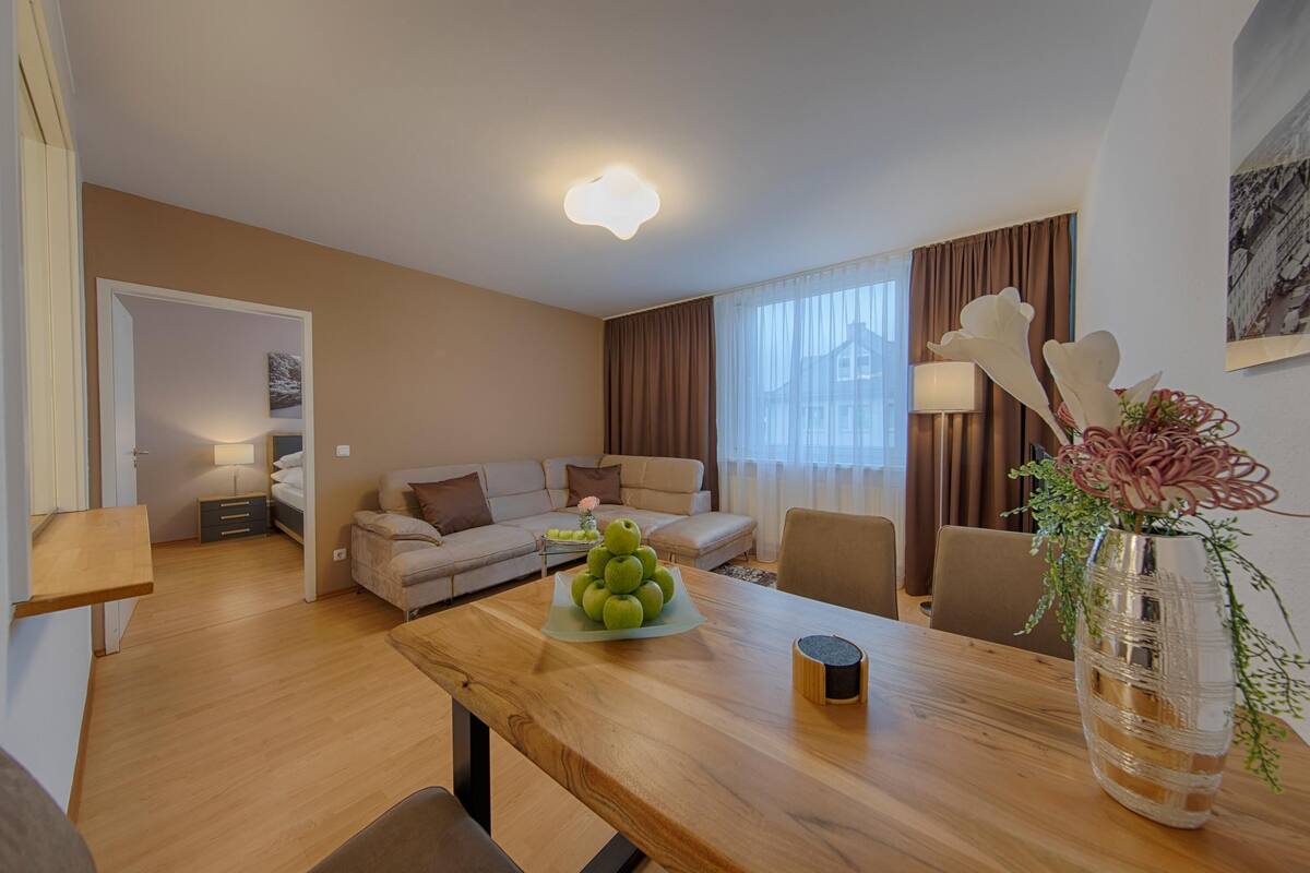 Comfort-Apartment, 1 Doppelbett, Küche (Living Room;with Sofabed)