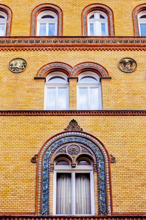 Façade de l’hébergement