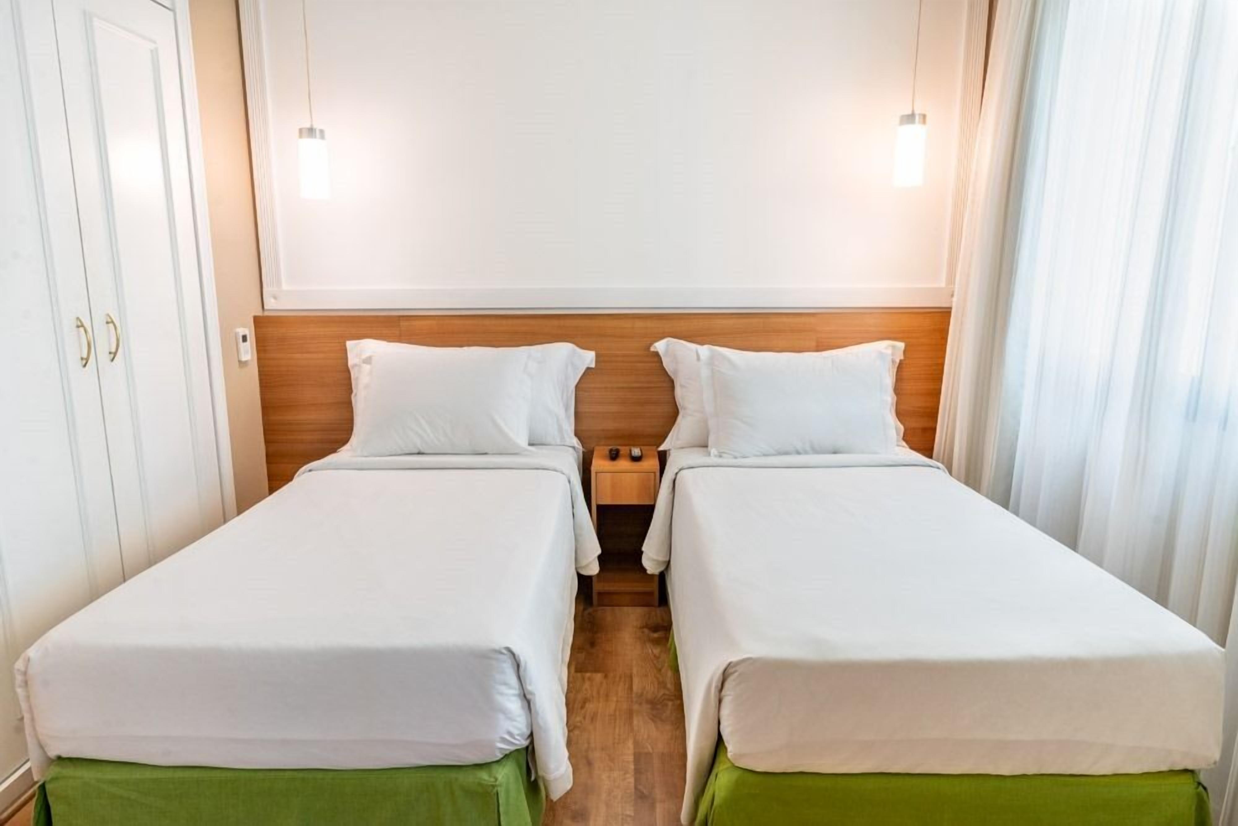 Minibar, in-room safe, desk, blackout curtains