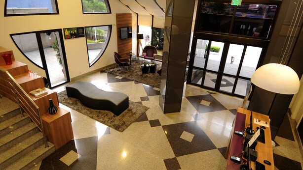 Sala de estar en el lobby