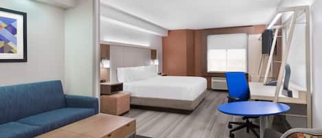 In-room safe, desk, blackout curtains, iron/ironing board