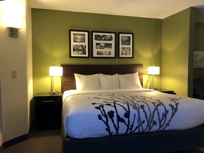 Suite, 1 llit de matrimoni gran, no fumadors (Accesible) | Decoració individual, mobiliari individual i escriptori 