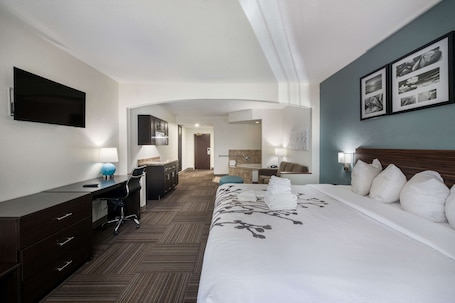Escritorio, tabla de planchar con plancha, wifi gratis y ropa de cama . Sleep Inn & Suites Chesapeake - Portsmouth