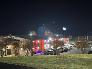Front of property – evening/night