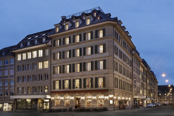 Facciata della struttura