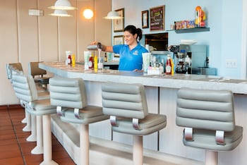 Coffee shop at Sea View Hotel, Bal Harbour, On The Ocean