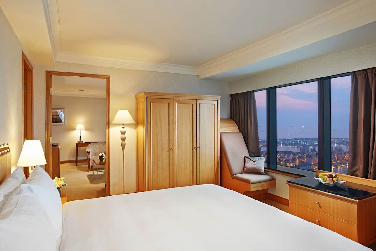 Suíte panorâmica, 1 cama King | Vista do quarto