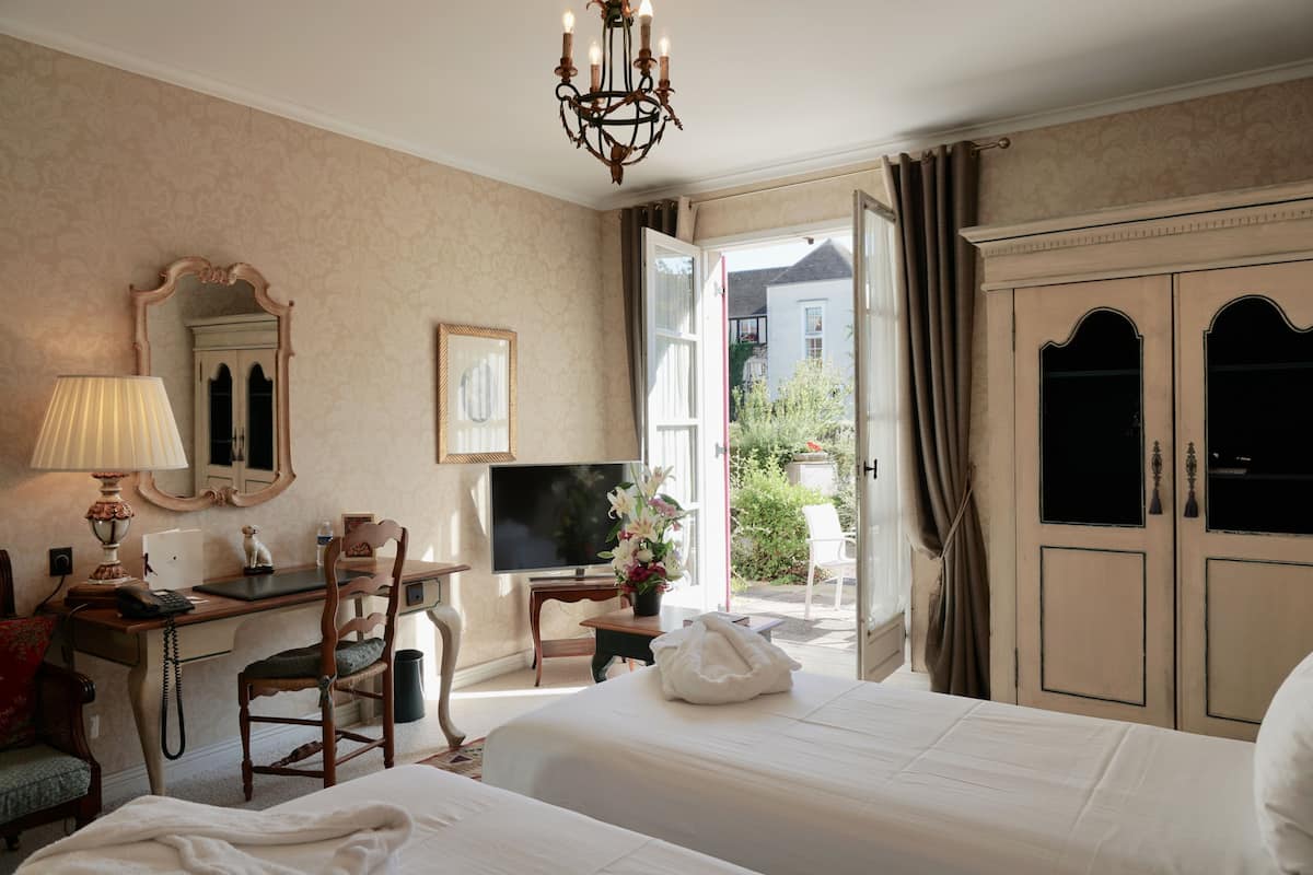 Twin Room, Garden View (terrace)