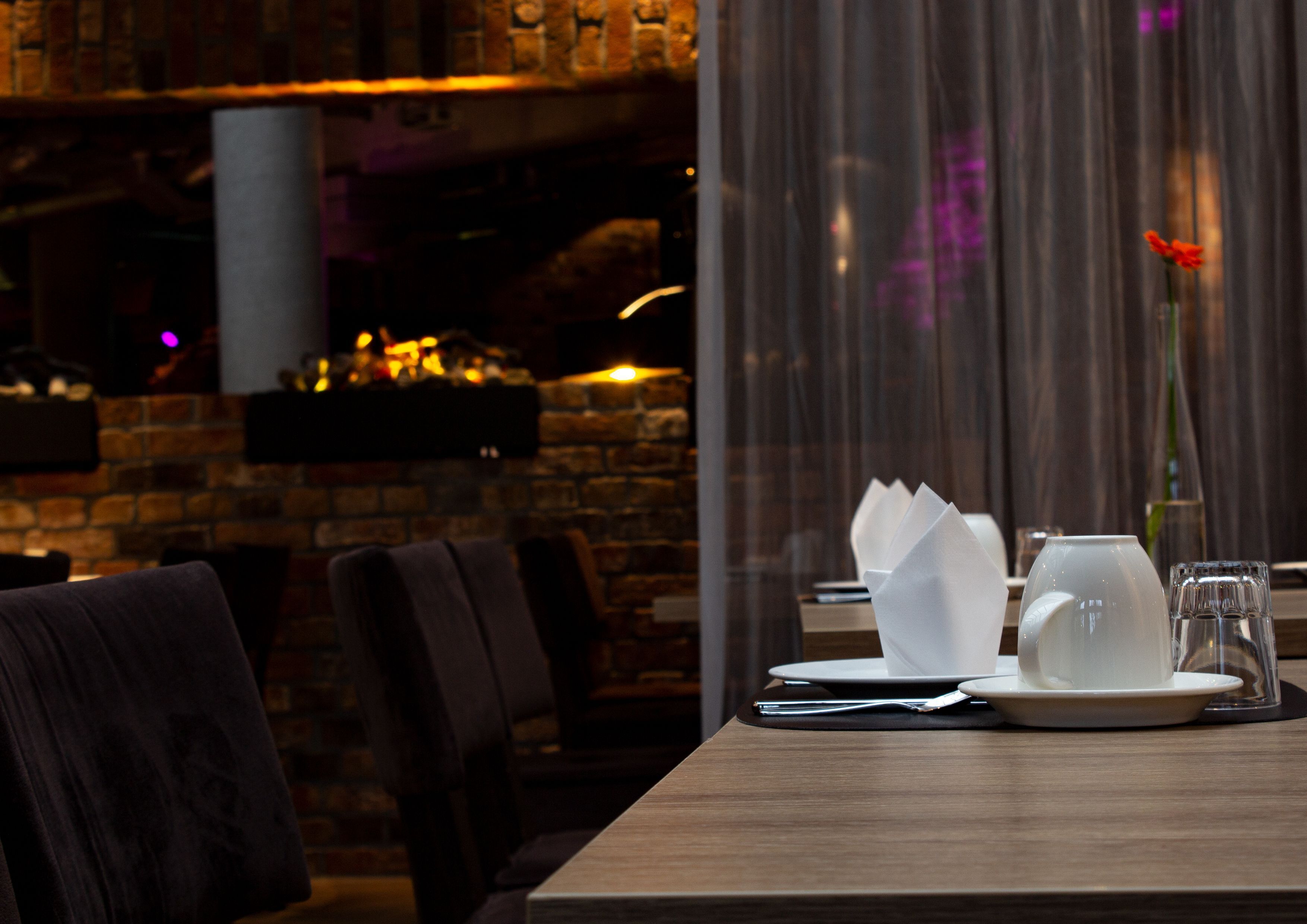 breakfast, lunch, dinner served; modern european cuisine, garden views