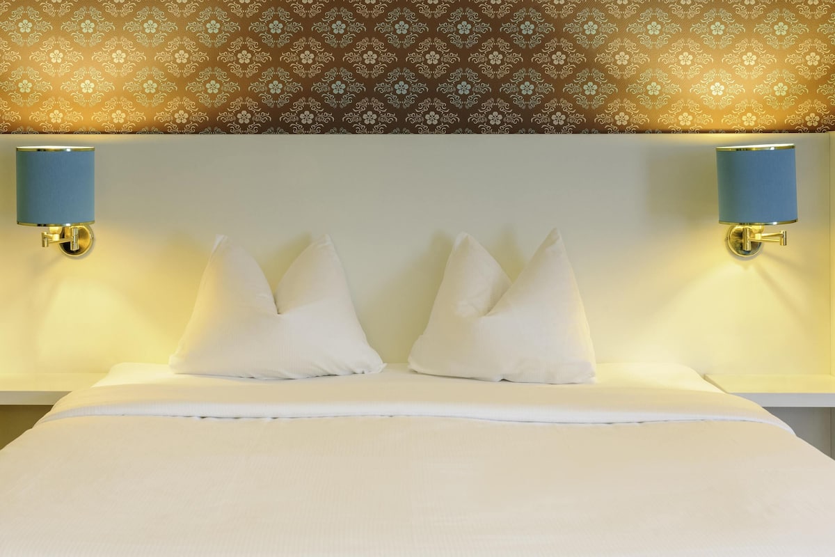 Double Room, 1 Double Bed with Sofa bed | Hypo-allergenic bedding, desk, soundproofing, iron/ironing board