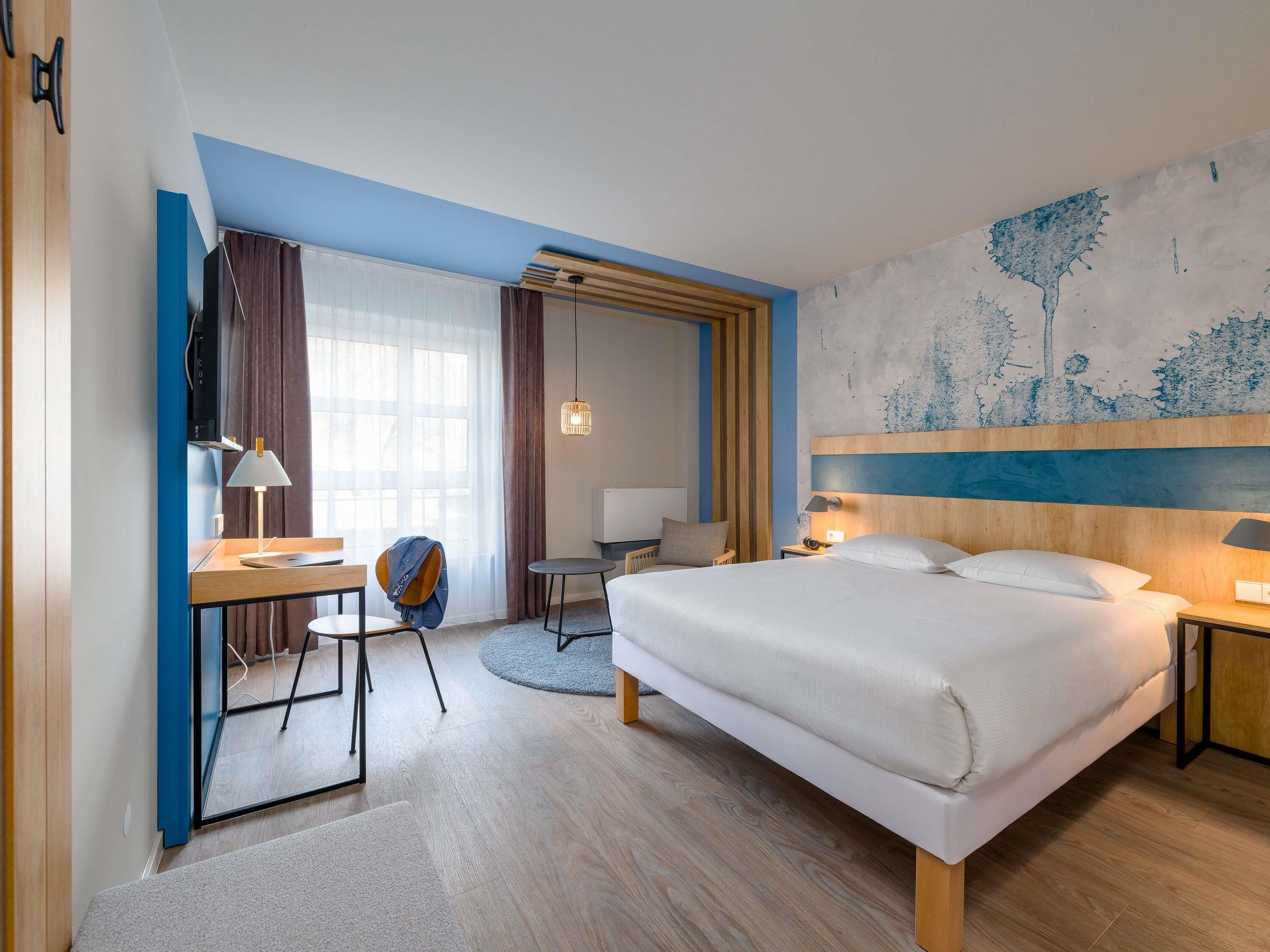 Hypo-allergenic bedding, desk, soundproofing, iron/ironing board