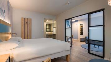 Familien-Suite, 1Â Doppelbett und Schlafsofa