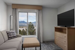 27-inch TV with cable channels