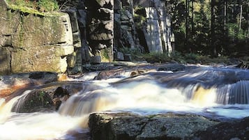 Utsikt mot bergen