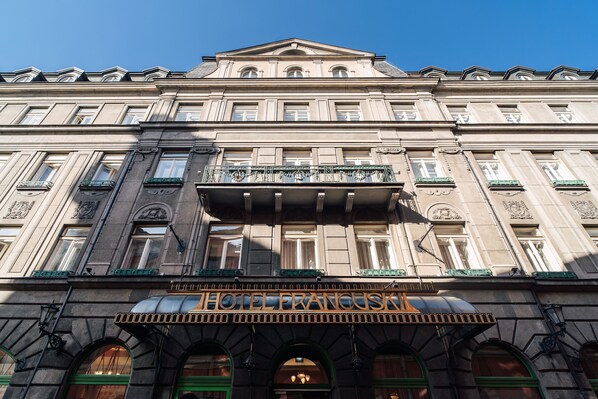 Façade de l’hébergement