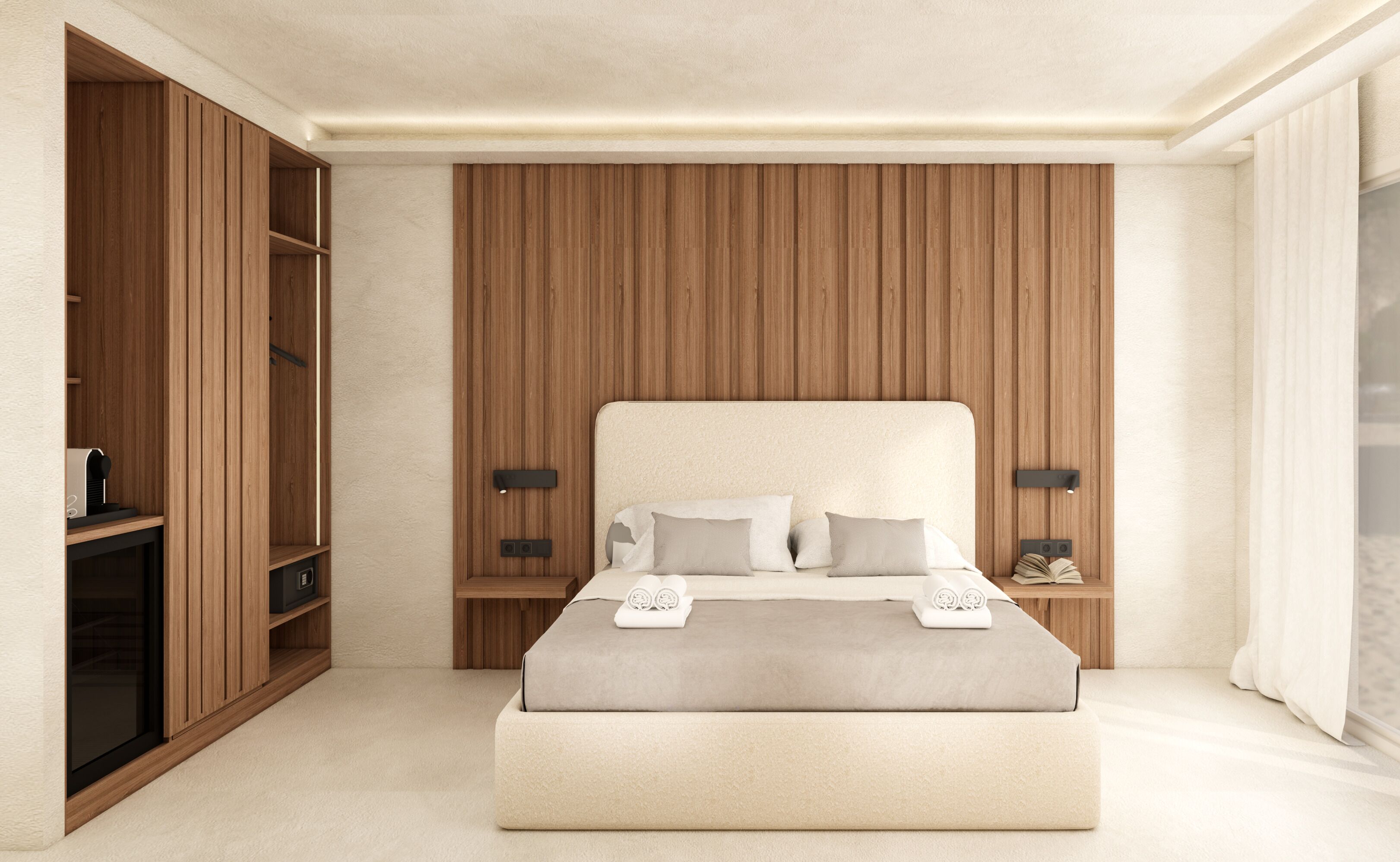 Kamar Double Klasik | Seprai katun Mesir, seprai premium, minibar, dan brankas