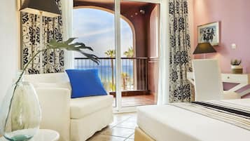Sábanas de algodón egipcio, ropa de cama de alta calidad y minibar