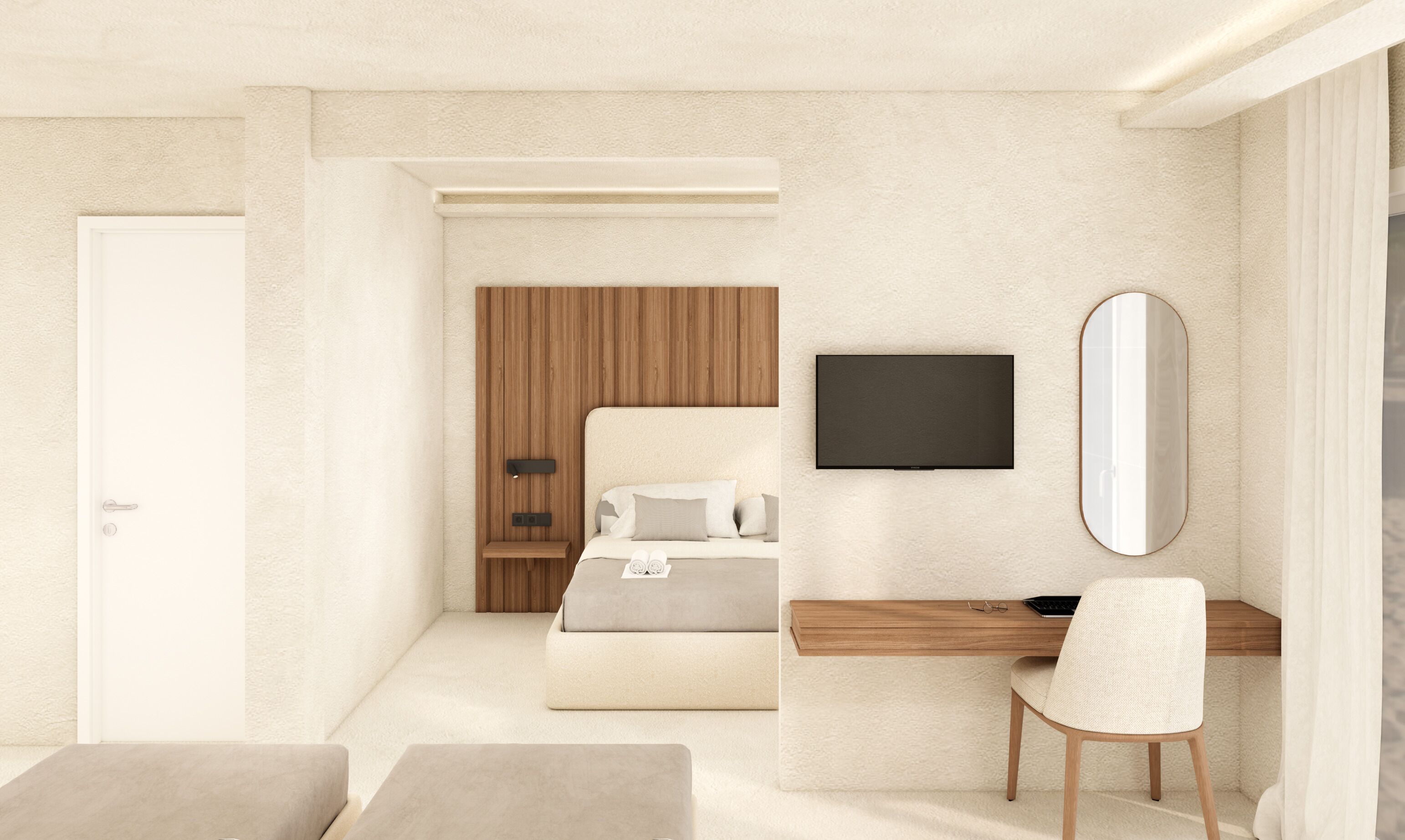 Deluxe Suite, Sea View | Egyptian cotton sheets, premium bedding, minibar, in-room safe