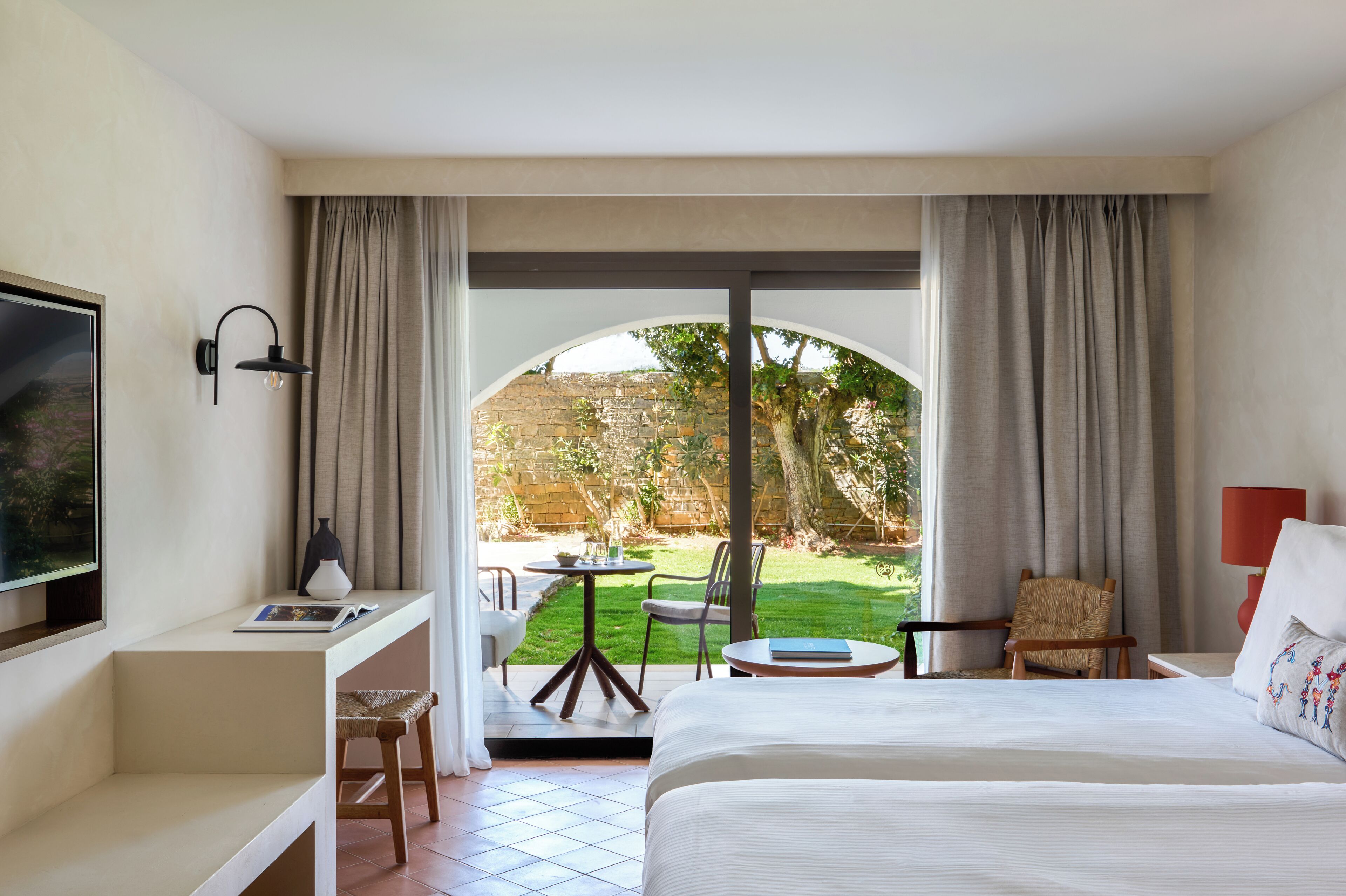 Exclusive Adult Garden/Mountain View Room (aged 16+) | Minibar, in-room safe, blackout drapes, iron/ironing board