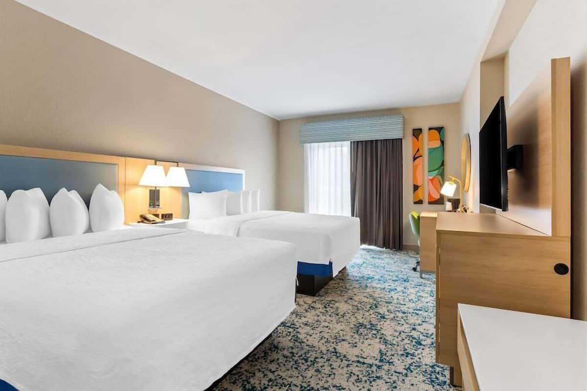 Premium bedding, in-room safe, blackout curtains, iron/ironing board