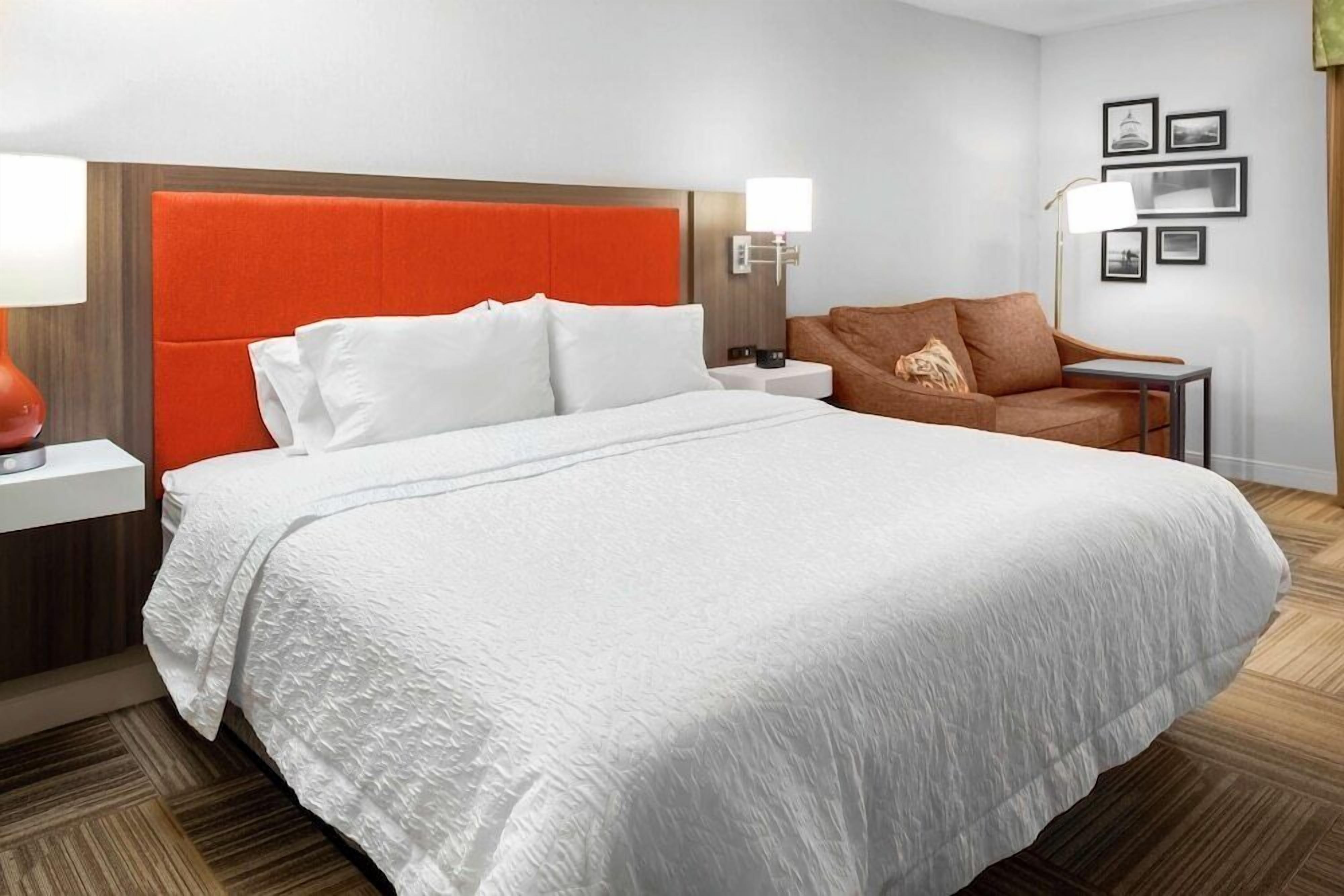In-room safe, desk, laptop workspace, blackout curtains