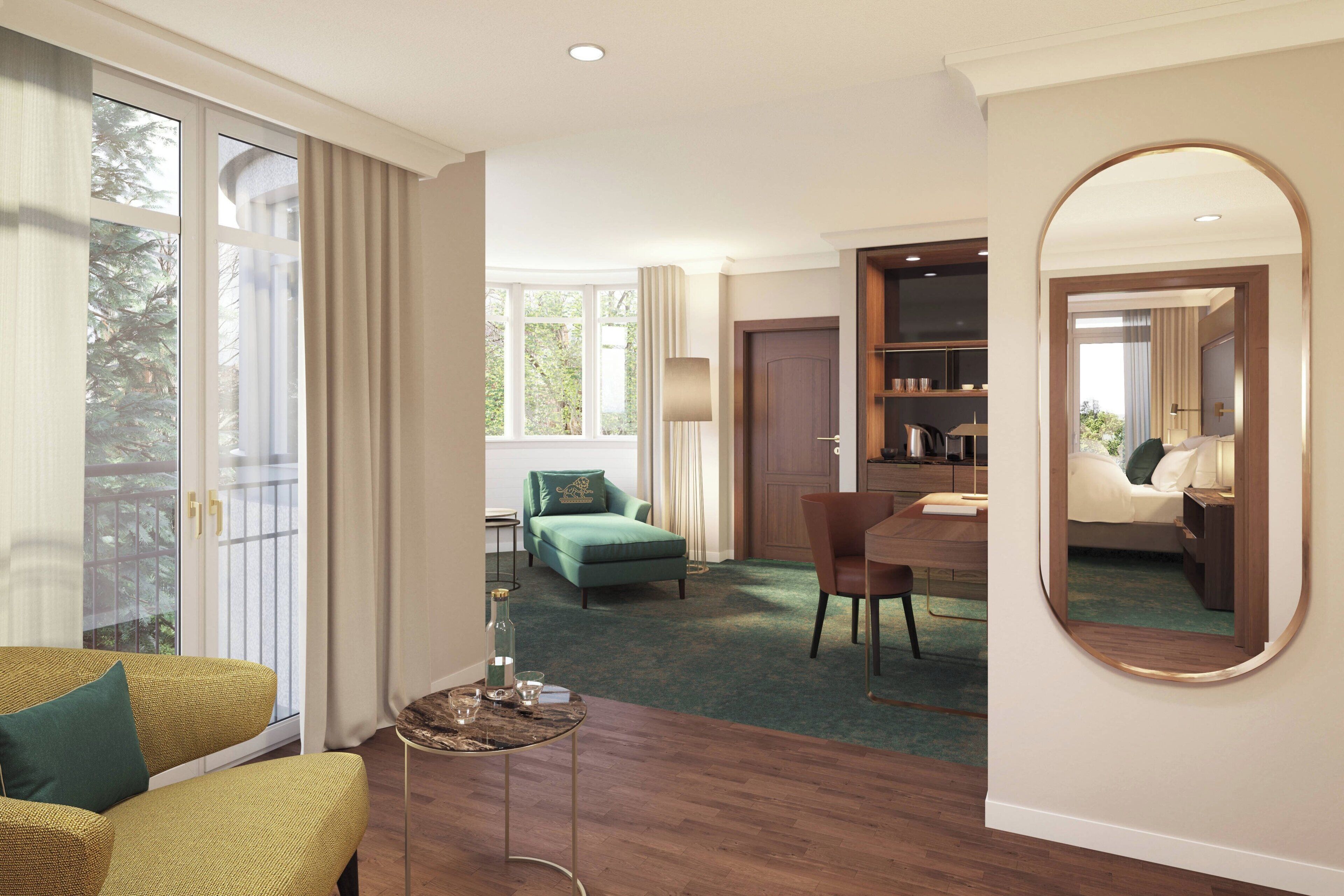 1 bedroom, hypo-allergenic bedding, minibar, in-room safe