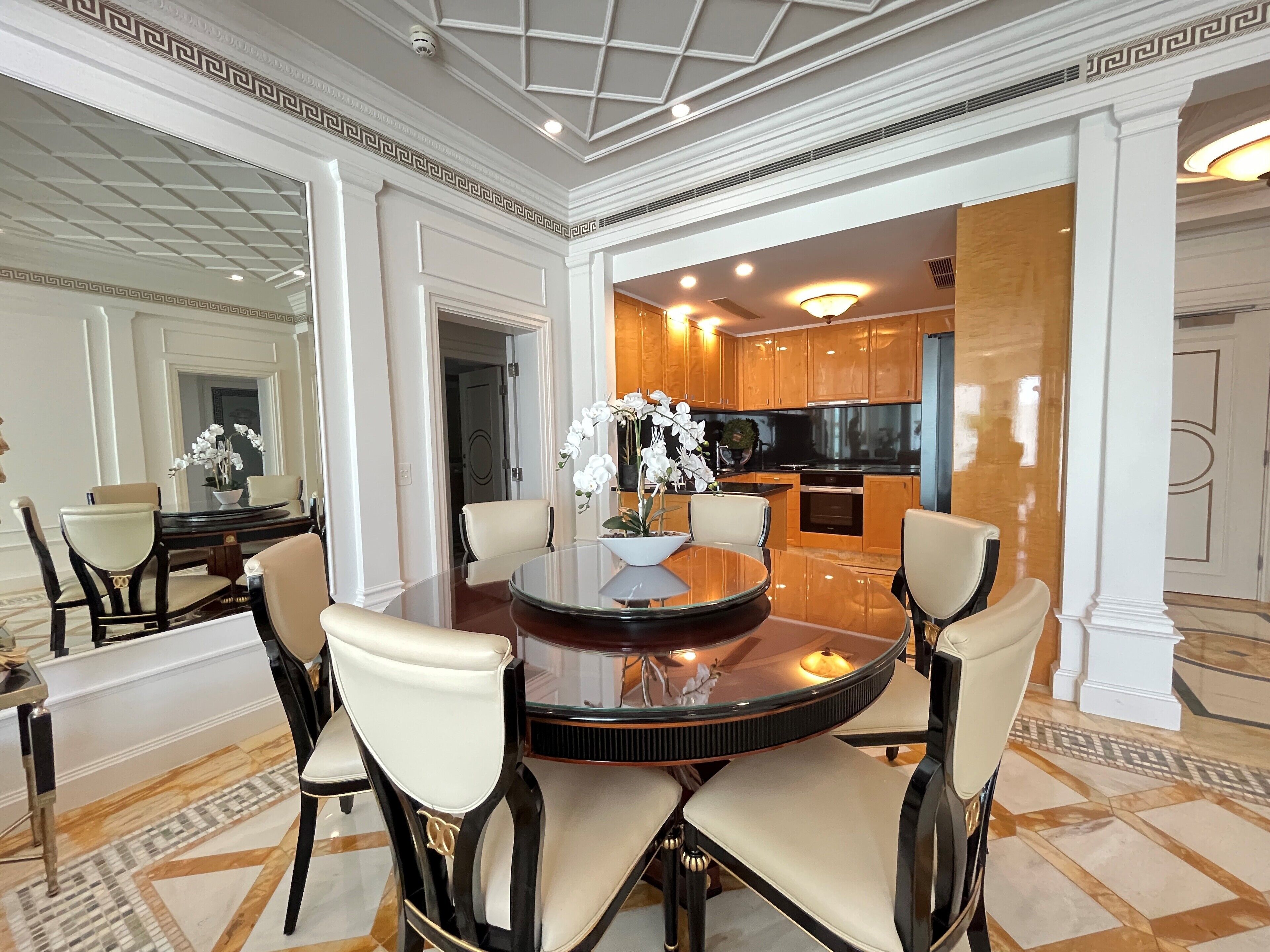 executive two bedroom condo (rooftop) | private kitchen | electric kettle