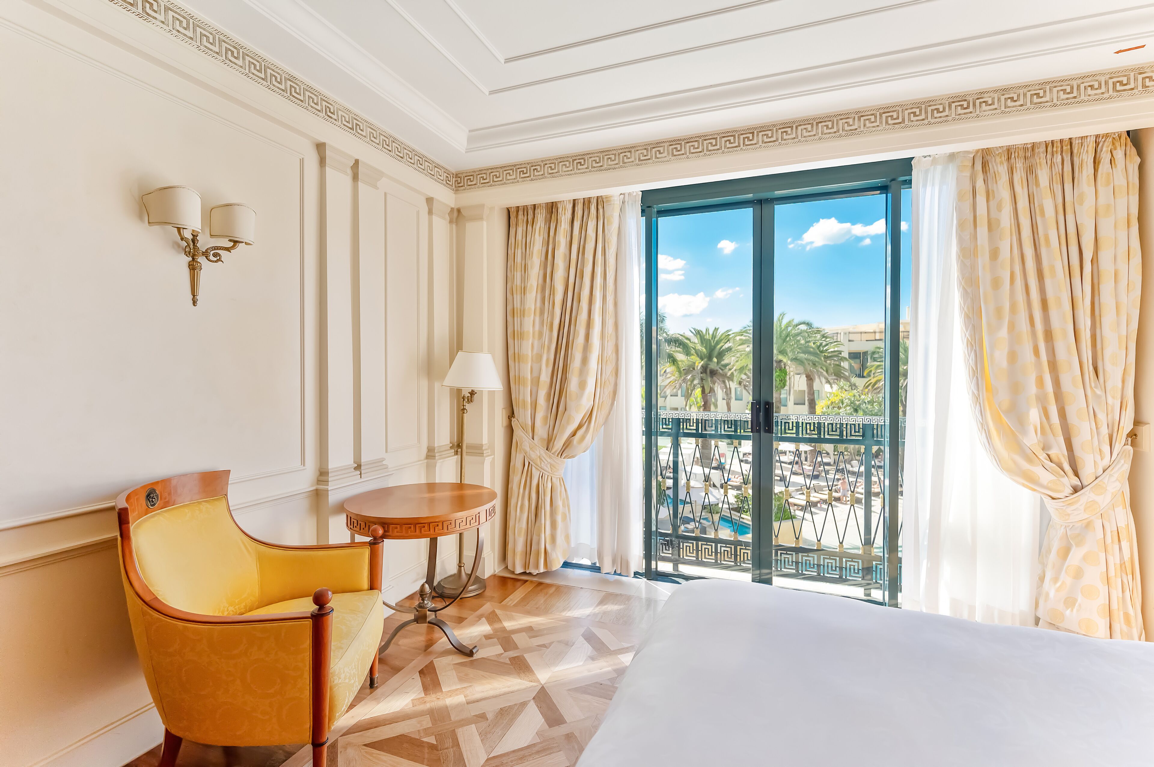 premium bedding, in-room safe, desk, blackout curtains