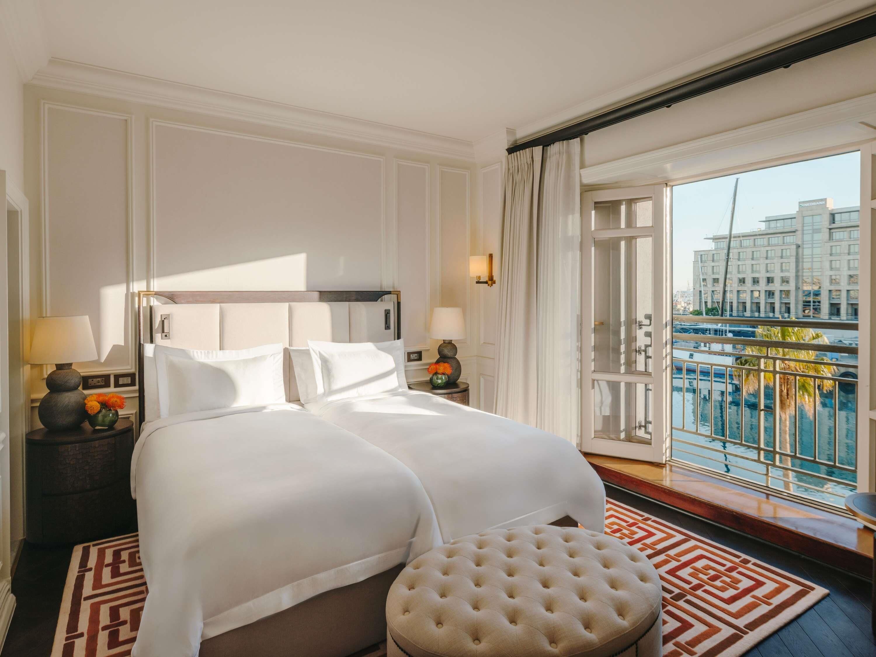 Premium bedding, down comforters, minibar, in-room safe