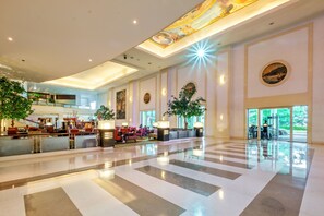 Sala de estar en el lobby
