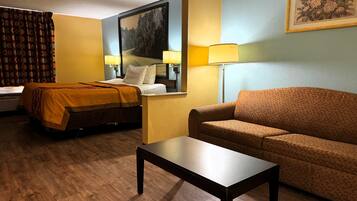 Studio Suite, 1 King Bed, Non Smoking | Desk, iron/ironing board, free cots/infant beds, rollaway beds
