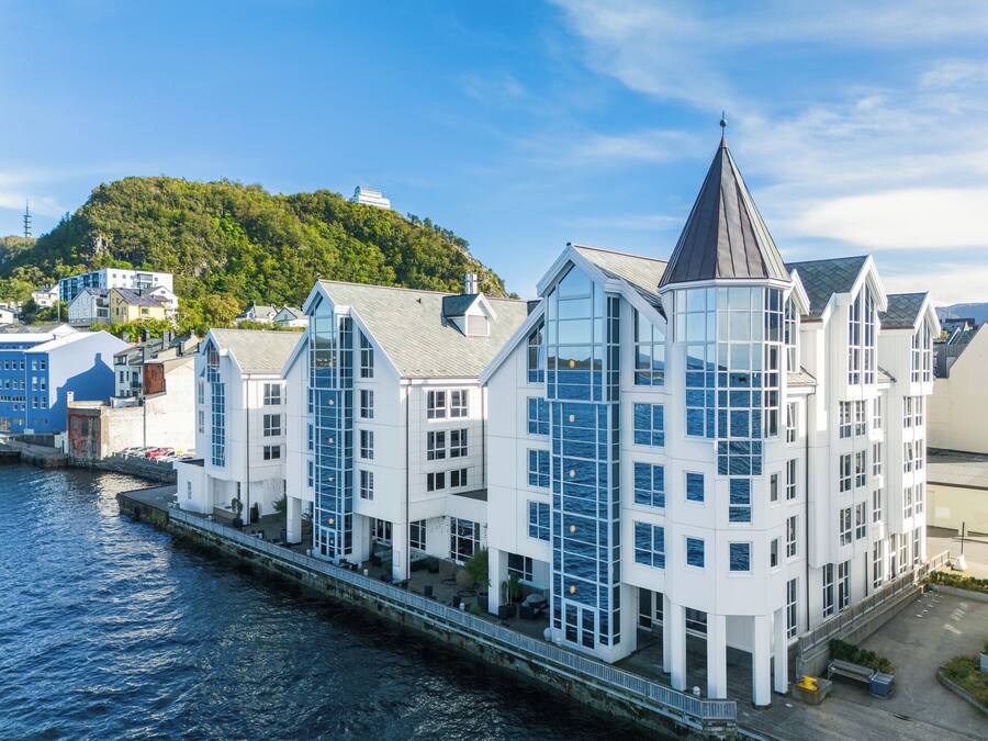 Fassade der Unterkunft