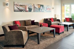 Sala de estar en el lobby