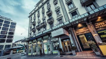 EntrĂ©e de lâhĂ©bergement