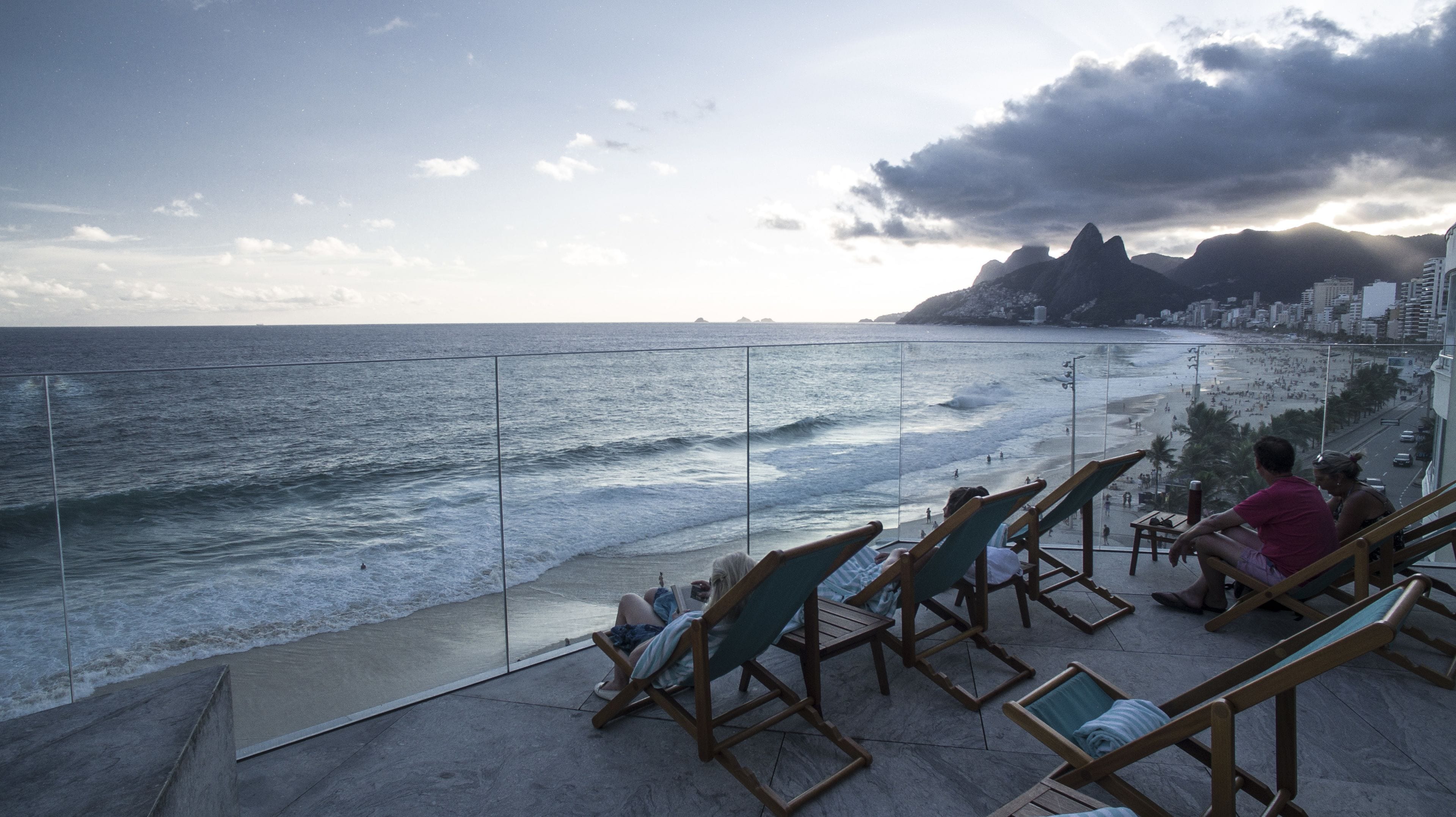 on the beach, beach umbrellas, beach towels