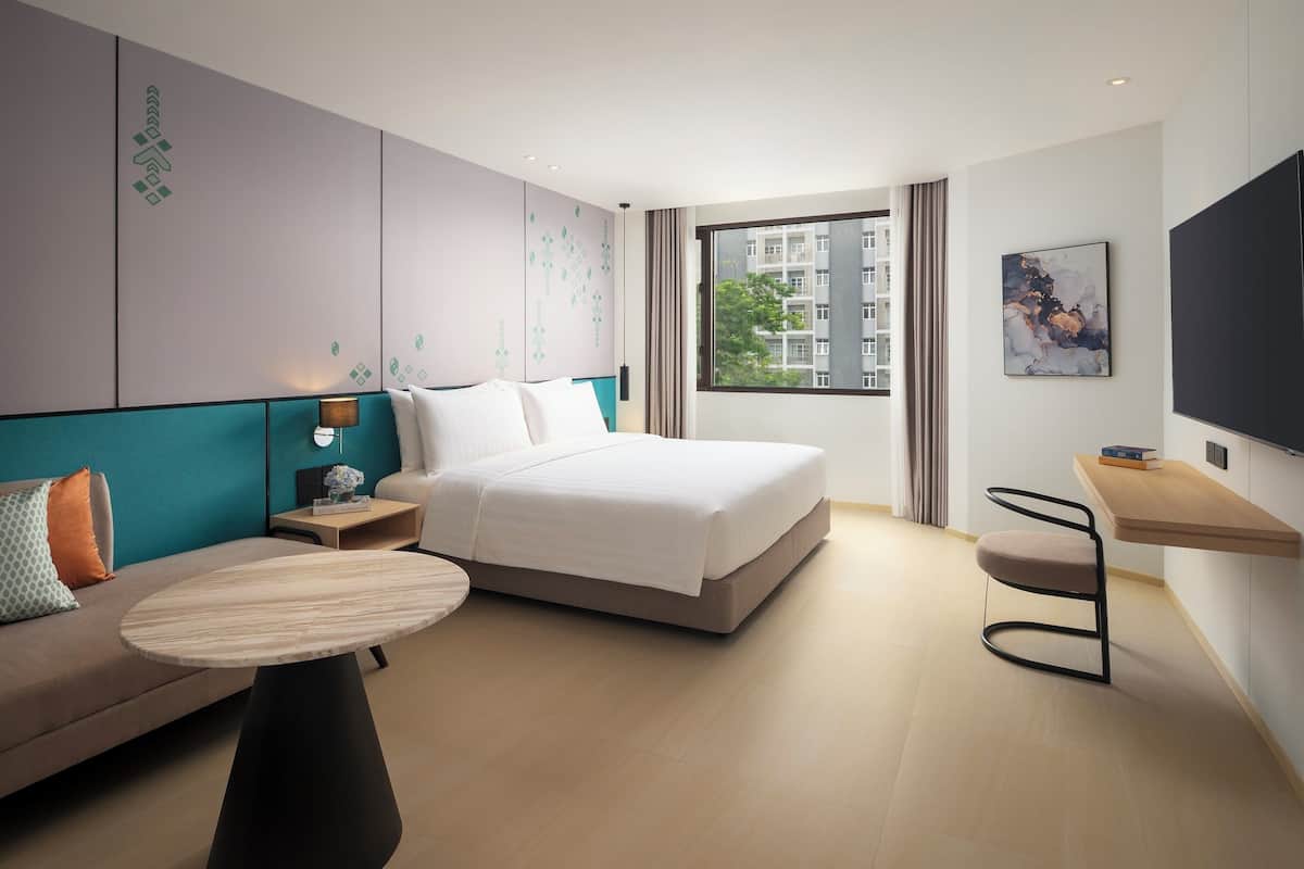 Camera Premier, 1 letto king | Vista città