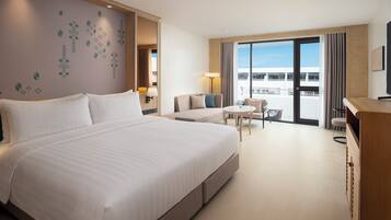 Grand-Zimmer, 1 King-Bett (Premier) | Blick vom Balkon