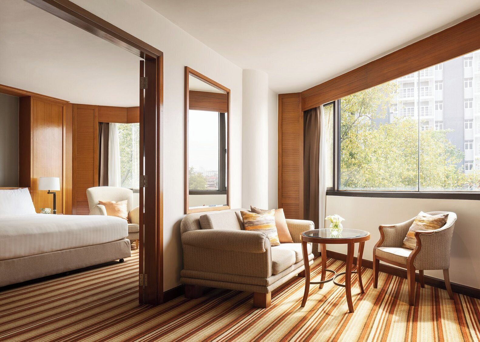 in-room safe, desk, blackout curtains, soundproofing